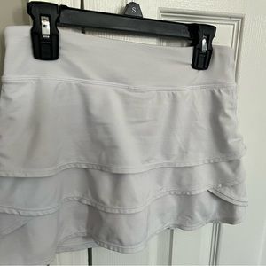 Athleta girl white running skort